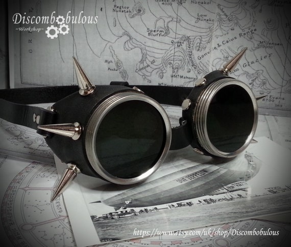 Gafas Steampunk, gafas vintage, gafas victorianas, gafas de aviador, gafas  steampunk, gafas de ingeniería, gafas cosplay -  España