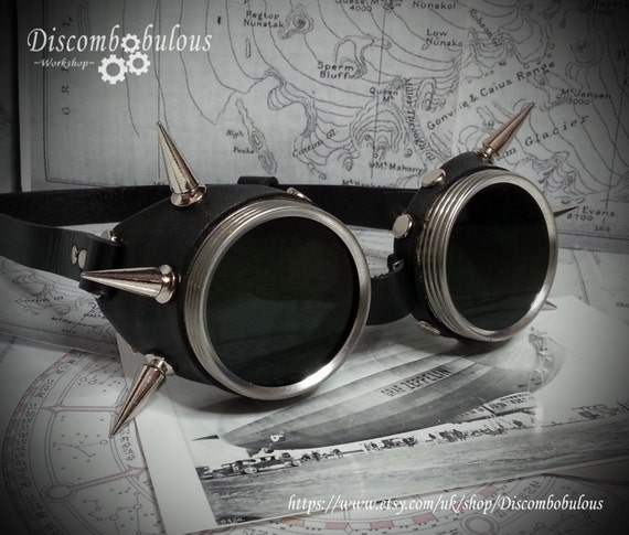 Gafas Steampunk gafas vintage gafas victorianas gafas de aviador gafas steampunk gafas de ingenieria gafas cosplay Etsy Espana