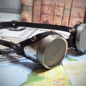 Steampunk Brillen, Vintage-Brillen, Siegerbrillen, Fliesenbrille, Steampunk-Brillen, Ingenieurbrille, Kosplayerbrille