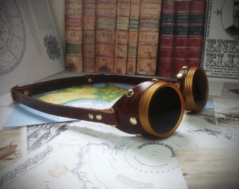 Steampunk goggles, vintage goggles, victorian goggles, aviator goggles, steampunk glasses, engineer goggles, cosplay goggles