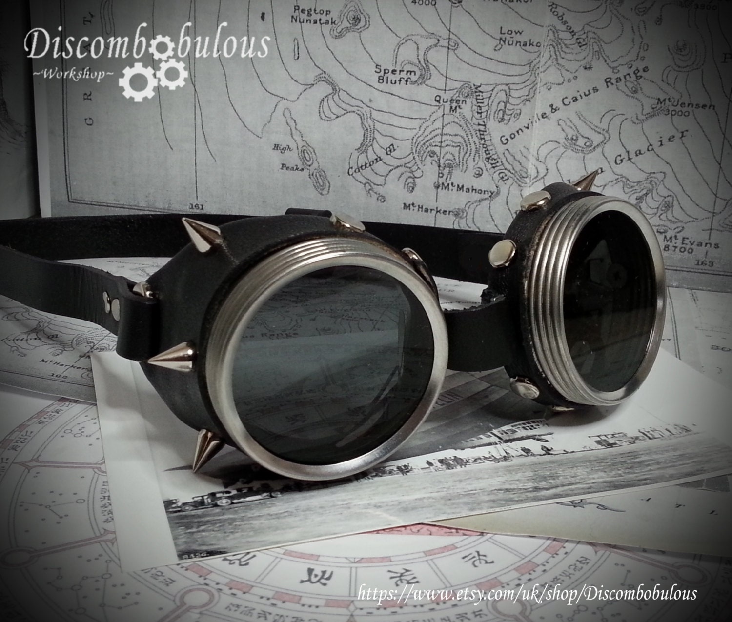 Vintage Steampunk Goggles - The Geek Trove