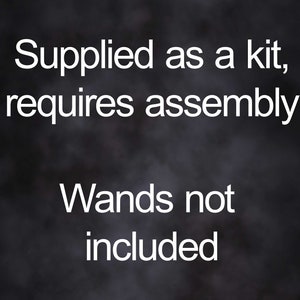 Wand Stand Kit Wands not Included, wand holder, wand display, wand organizer, wand mount image 2