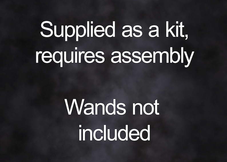 Wand Stand Kit Wands not Included, wand holder, wand display, wand organizer, wand mount image 2