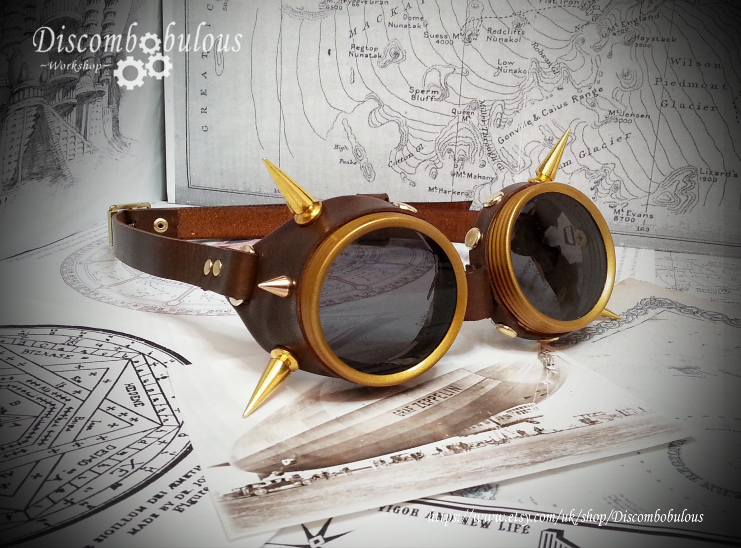 Steampunk Goggles, Vintage Goggles, Victorian Goggles, Aviator Goggles,  Steampunk Glasses, Engineer Goggles, Cosplay Goggles -  UK