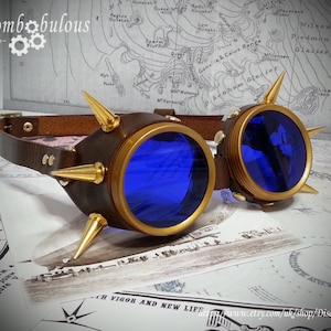 Steampunk Brillen, Vintage-Brillen, Siegerbrillen, Fliesenbrille, Steampunk-Brillen, Ingenieurbrille, Kosplayerbrille