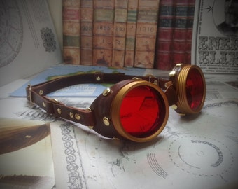 Steampunk goggles, vintage goggles, victorian goggles, aviator goggles, steampunk glasses, costume goggles, cosplay goggles