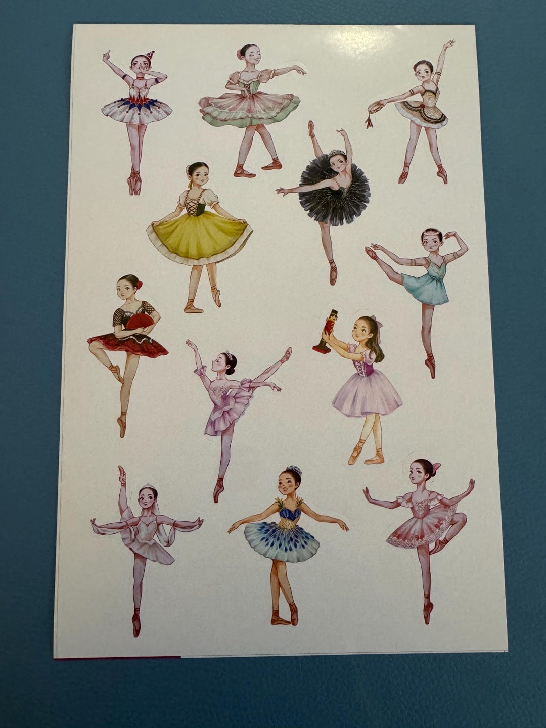 Ballet Dancer Stickers: Harlequinade, Kitri, Esmeralda - Set of 12 - Etsy