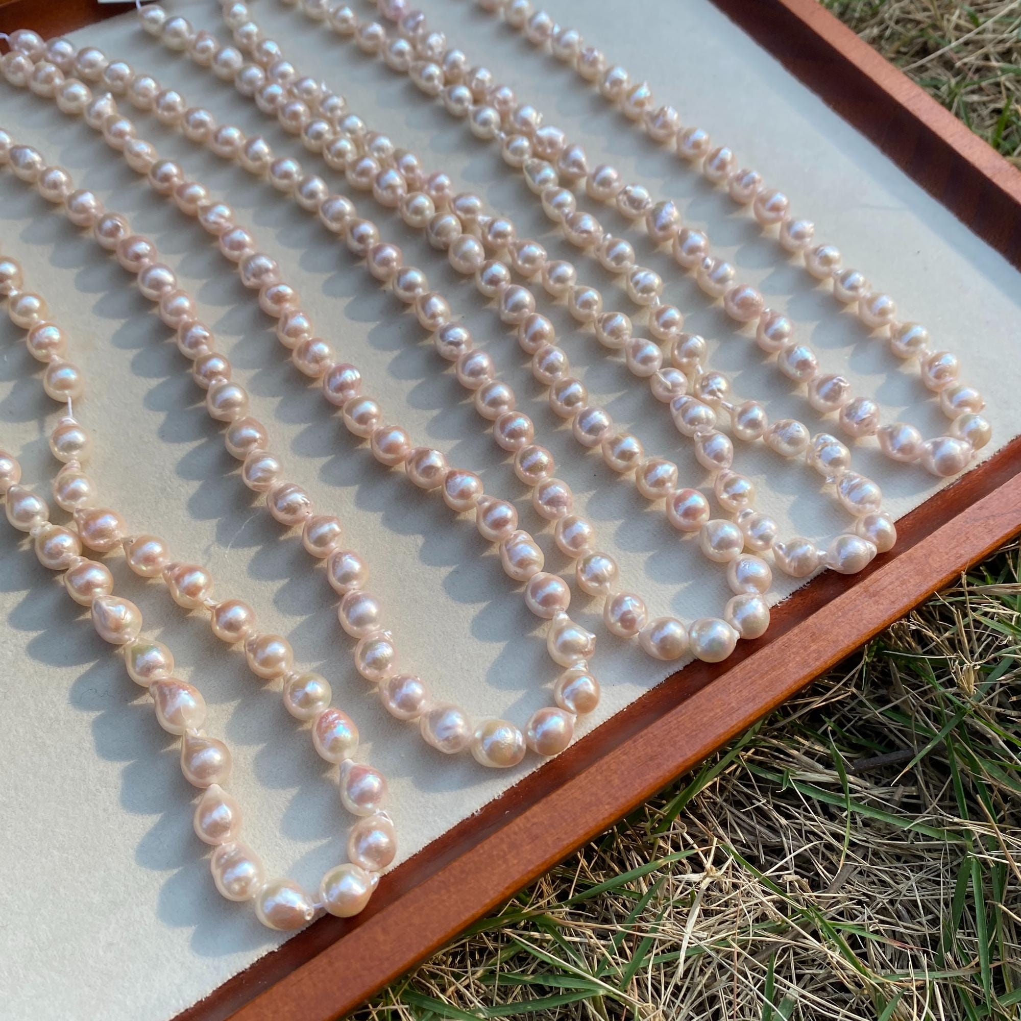 Akoya pearl strands - Etsy 日本