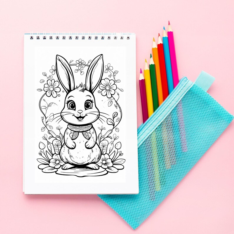 Easter Coloring Pages for Kids - Printable Bunny, Egg, Themed Activity ...