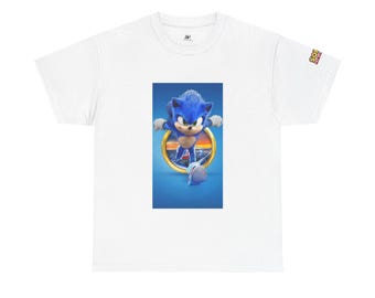 Sonic the Hedgehog T-Shirt: Gamer Gift, Movie Fan Merch