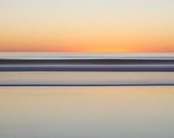 End, Sunset, Abstract Photography, Seascape, Beach Art, Limited Edition Print, Fine Art Photography, Fine Art Print, Nature Photography