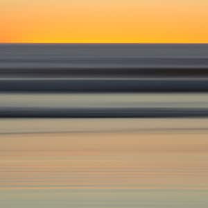 Long-exposure Photography, Large Print, Seascape Photography, Beach Art, Fine Art Print, Limited edition art, Sunset, Santa Monica, Dusk
