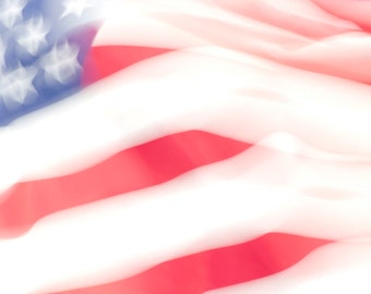 USA Flag, American Flag, Abstract Photography, Abstract Art Print, Fine Art Photography Print, FIne Art Photography