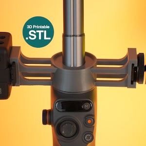 Soporte para accesorios para estabilizadores DJI Osmo Mobile 5 y Osmo Mobile 6: archivo STL imprimible en 3D