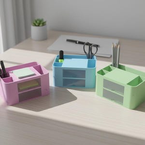 Organizzatore da scrivania semplice - Licenza commerciale