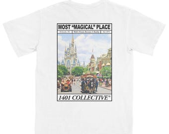 Vintage Magic Kingdom T-Shirt, Retro Disney Poster Graphic