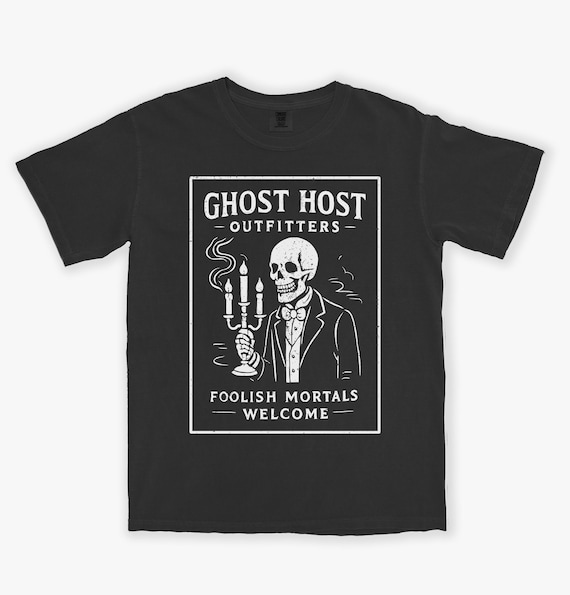 Haunted Mansion Vintage Vibe Tee, Distressed Comfort Colors T-shirt, Unisex Garment-Dyed Shirt