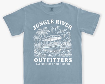 Subtle Disney Jungle Cruise Shirt: Classic Comfort Colors Tee, Unisex Vacation Top