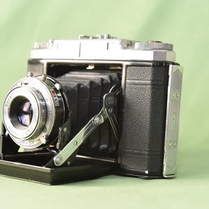 Zeiss Ikon IKONTA des années 1950, appareil photo pliable télémétrique, fonctionnement parfait