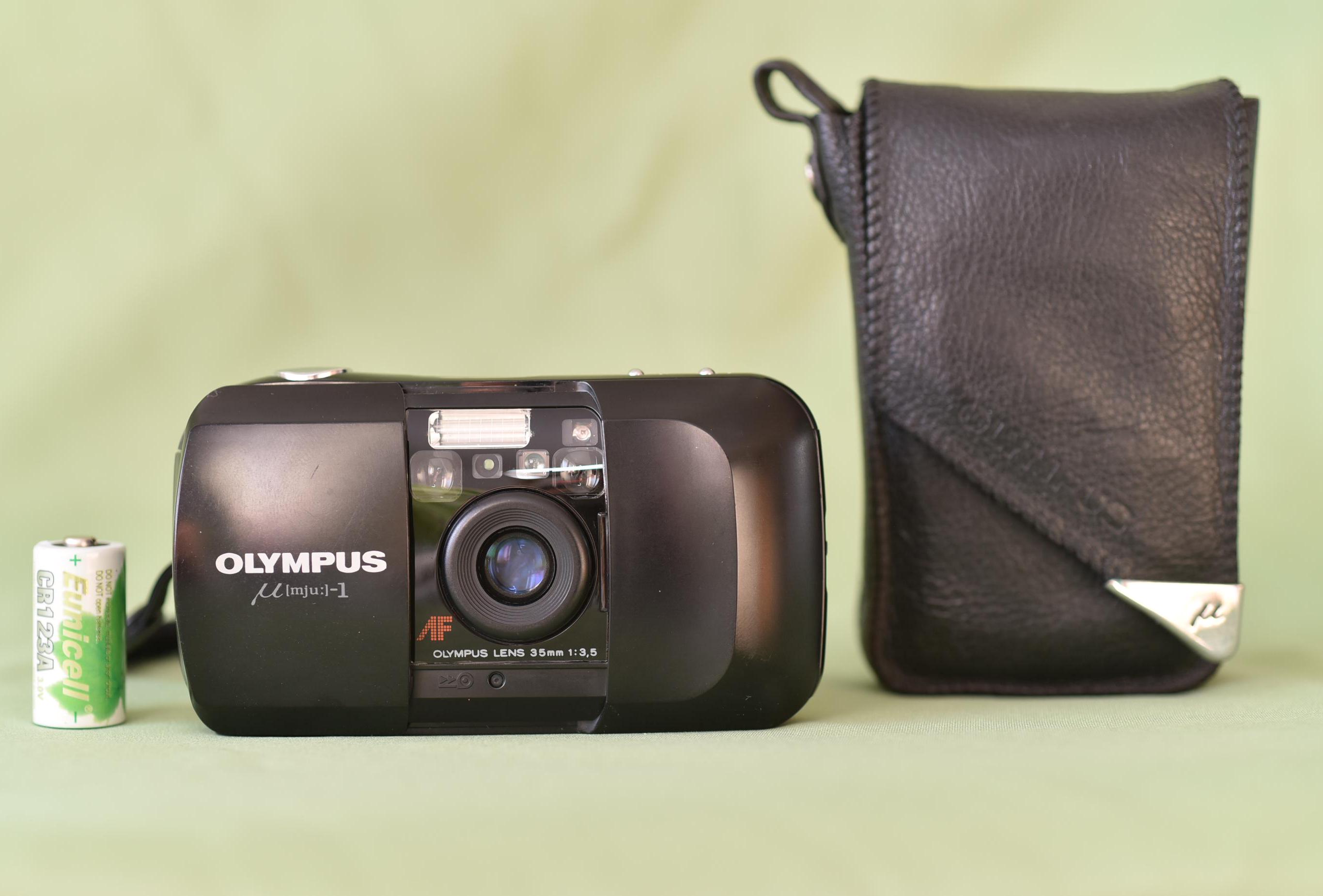 Appareil Photo Olympus Mju-1 35mm - Boîte Incluse - Jamais Utilisé (ouvert)