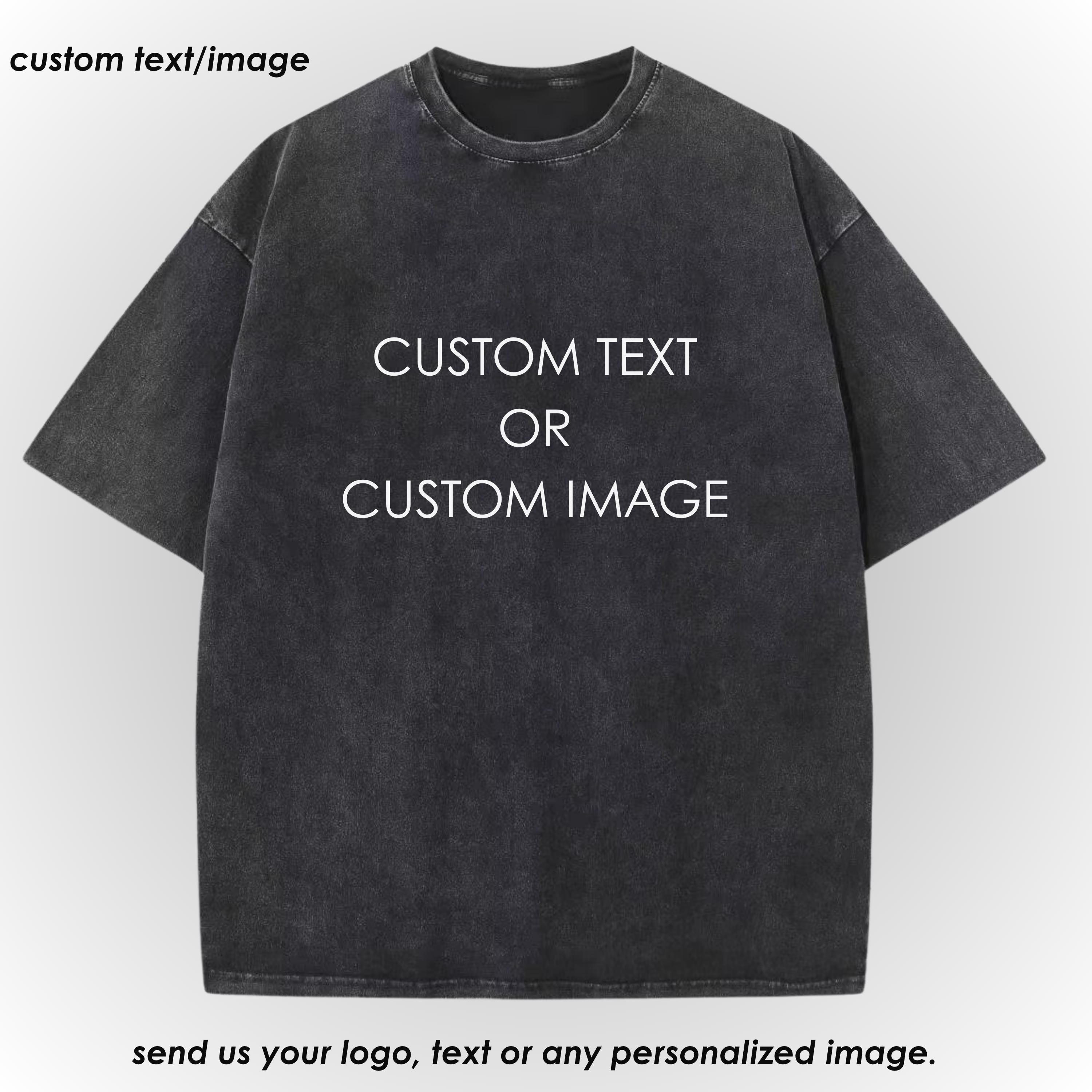 Distressed boxy tee - Etsy België