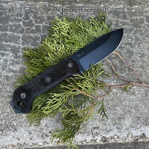 High-Traction, Non-Slip Replacement Handle Scales by UUWorkshop for Ka-Bar Becker BK2 Campanion