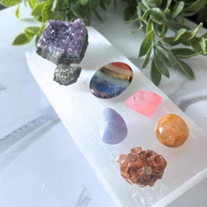 SELENITE Bowl Plates- Crystal Charging Bowl, Bowl for Crystals, Selenite Cleansing Bowl, Offering Bowl, Carved Selenite Charging Plate