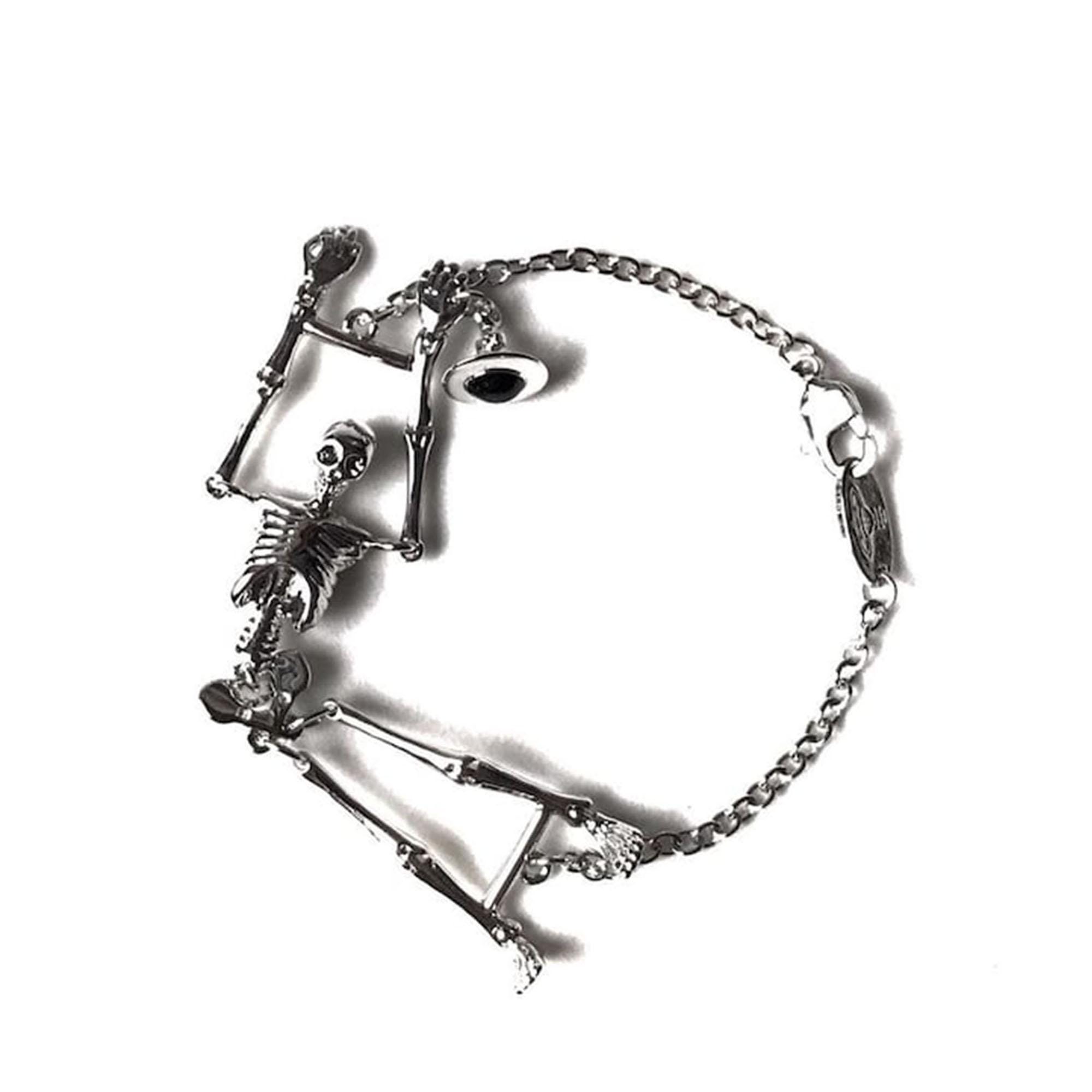 Vintage in Box 925 Silver Vivienne Westwood Necklace,bones