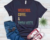 Retro Vintage Weekends Coffee Swim Meets, Swim Coach, Swim Team, Swimmer Life Gift Shirt 7qZL Sweatshirt Hoodie