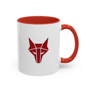Red Rising Howler Coffee Mug | Accent Mug 11oz 15oz image 8