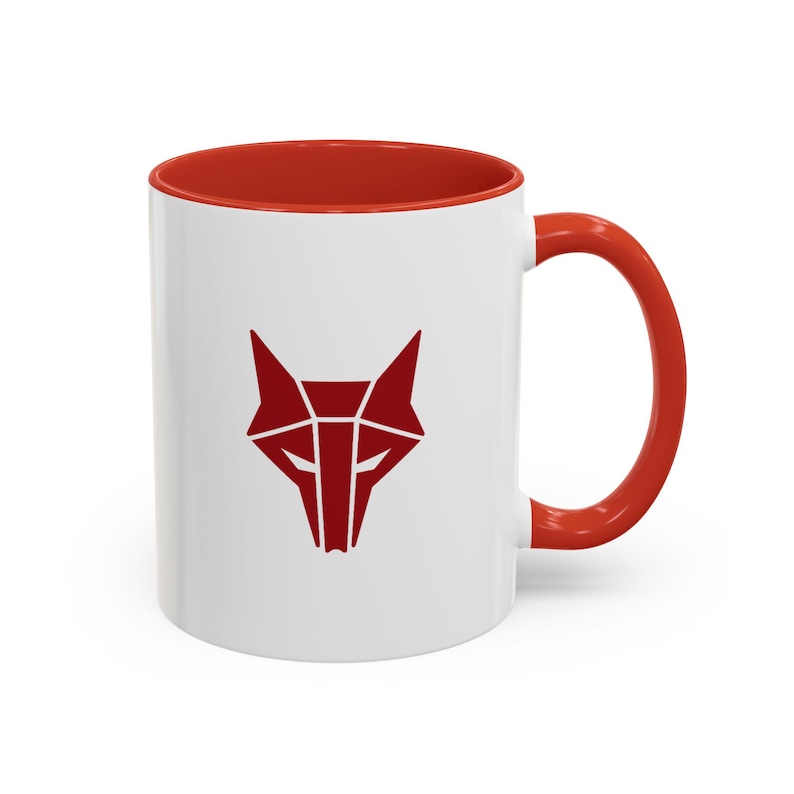 Red Rising Howler Coffee Mug | Accent Mug 11oz 15oz image 8