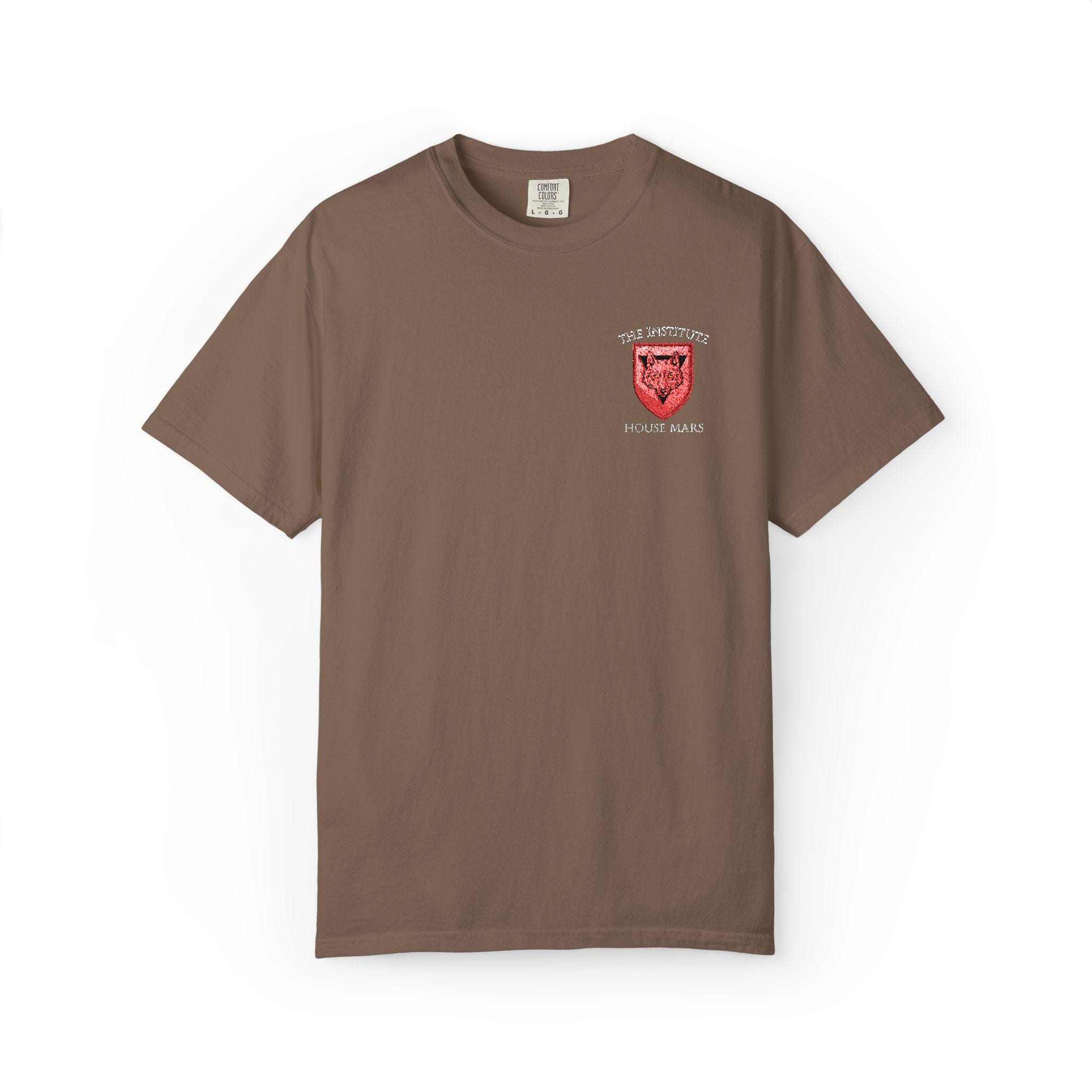 Red Rising Embroidered Red Rising the Institute House Mars Embroidered T-shirt - Etsy