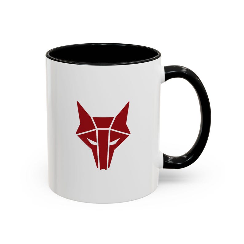 Red Rising Howler Coffee Mug | Accent Mug 11oz 15oz image 5