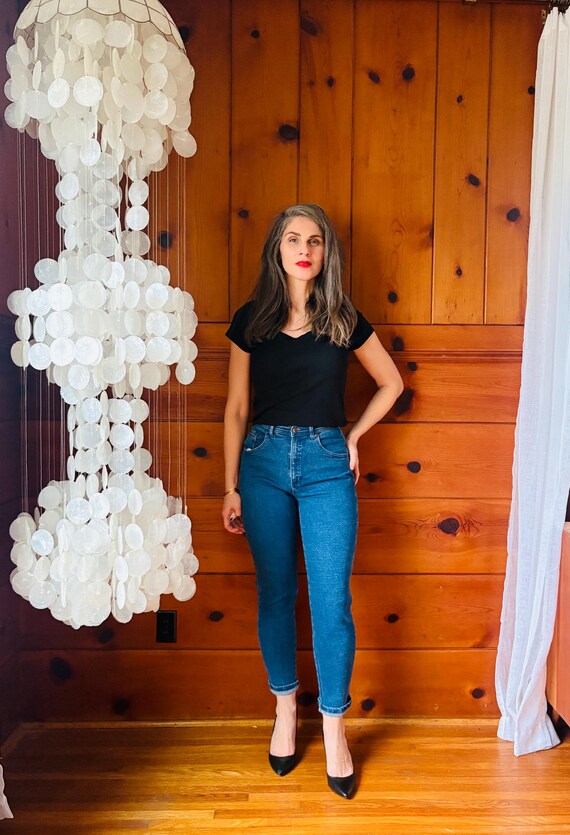 1990s Jeans / 90s Blue Mom Jeans - image 5