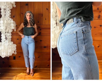 Jeans anni '90 / Jeans dritti lavaggio chiaro anni '90