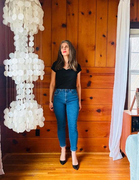 1990s Jeans / 90s Blue Mom Jeans - image 7