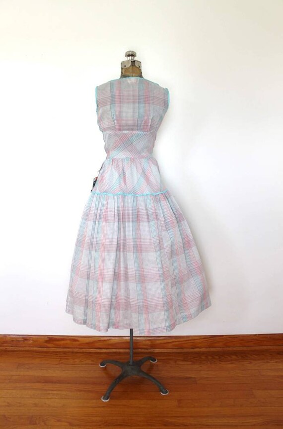 1950s Dress / 50s Dress / 1950s Deadstock NOS Pas… - image 5