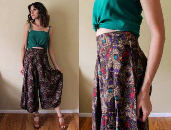 1980s 1990s Culottes / 90s Culottes / 1990s 90s 80