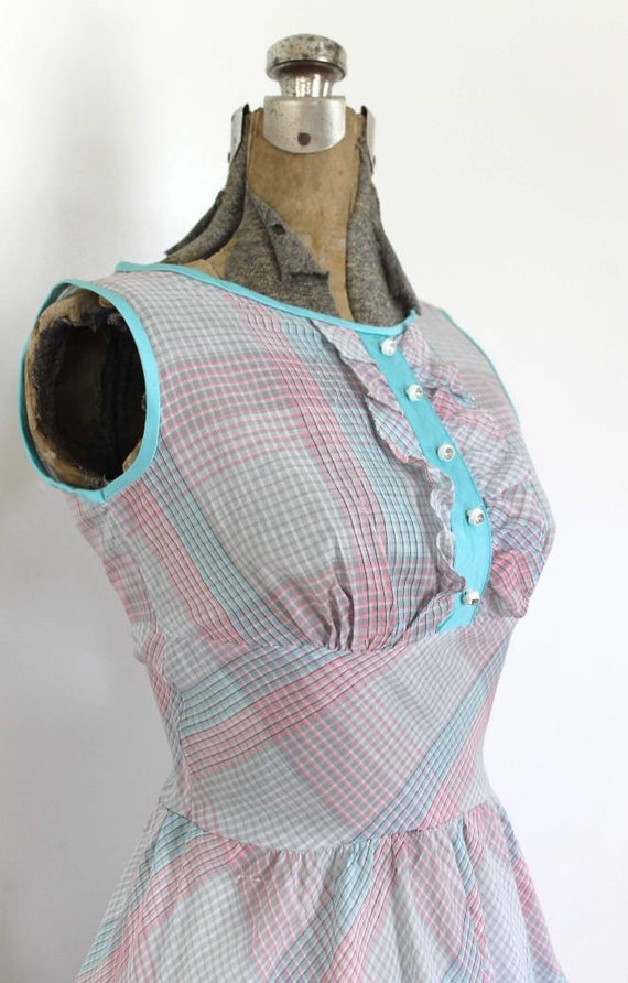 1950s Dress / 50s Dress / 1950s Deadstock NOS Pas… - image 2