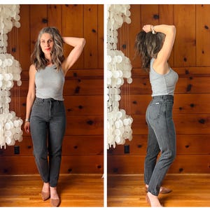 1990s Black Jeans / Black 90s Jeans