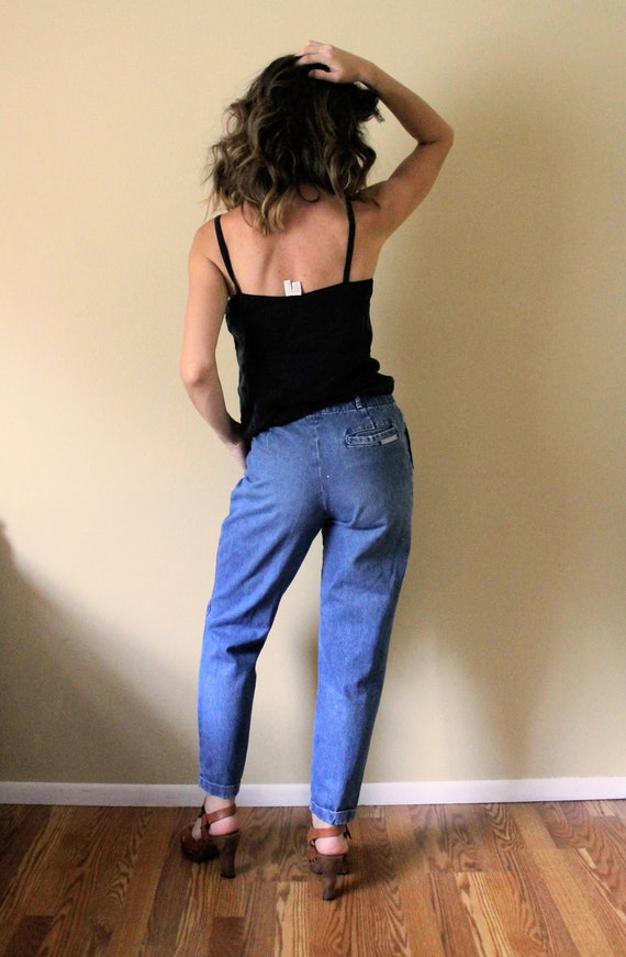 1990s Cropped Jeans / 1990s 90s Mom Jeans / 1990s… - image 4