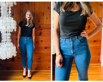 1990s Jeans / 90s Blue Mom Jeans