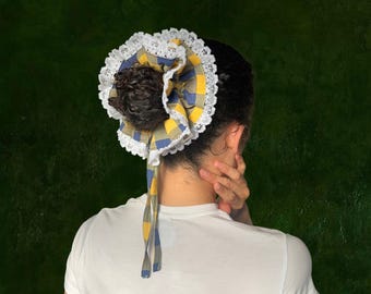 The Alexandra - adjustable scrunchie made from recycled materials