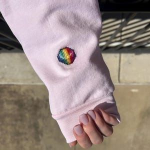 Prismatic Shard Sleeve Add-On - Stardew Valley Inspired and Cross Stitched by Hand
