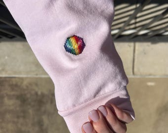 Prismatic Shard Sleeve Add-On - Stardew Valley Inspired and Cross Stitched by Hand