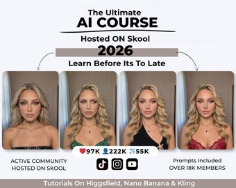 How To Make AI Videos With Higgsfield, Nano Banana & Kling AI Course
