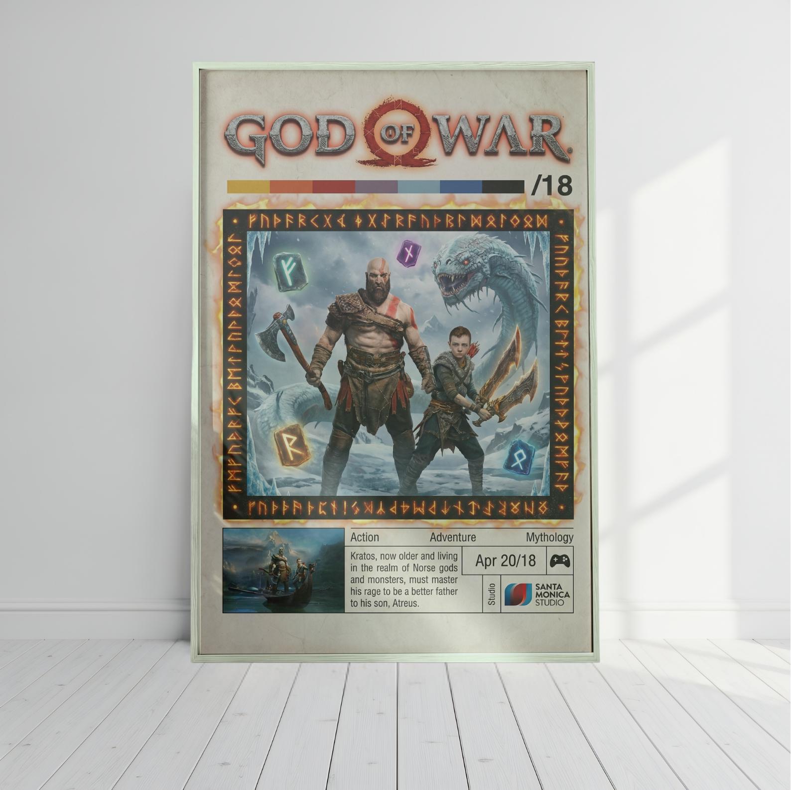 God of War 2 Poster - Etsy