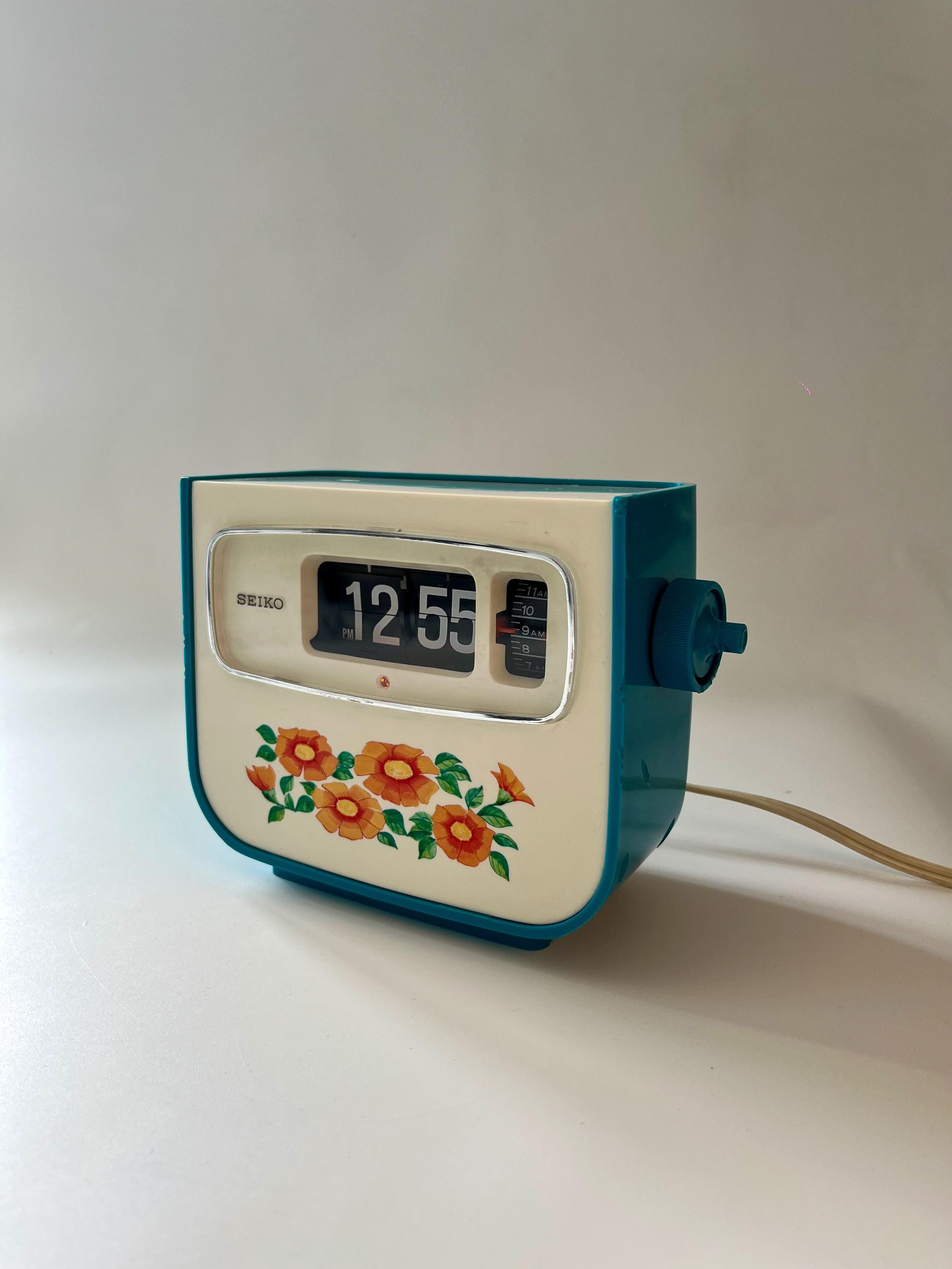 Seiko Vintage Alarm Clock - Etsy