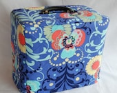 Singer Featherweight 221 Sewing Machine Custom Handmade Case Cover in Amy Butler Fabric