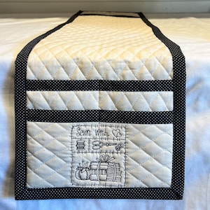 READY TO SHIP ---Patch ) Ironing Board Caddy or Organizer